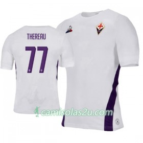 Camisolas de Futebol ACF Fiorentina Cyril Thereau 77  Equipamento Alternativa 2018/19 Manga Curta